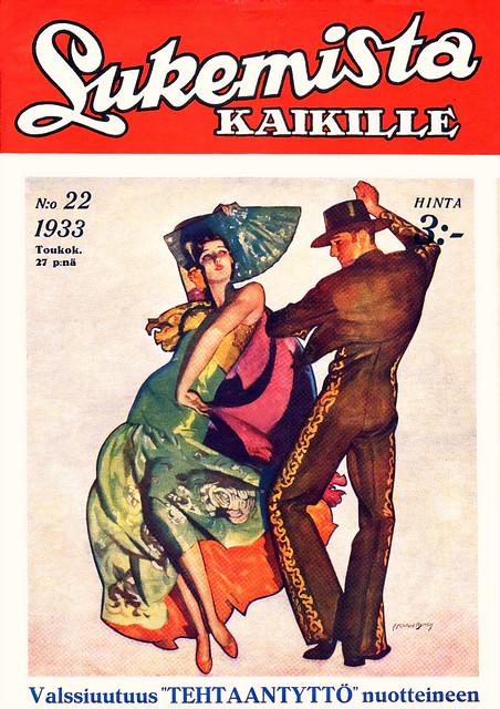 Lukemista Kaikille, Valssiuutuus 'Tehtaantyttö' nuotteineen, 1933