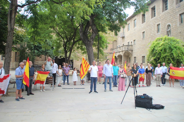 FOTOGRAFÍA. BARCELONA (ESPAÑA), 11.09.2022. , movilizados por la Asociación Cultural Somatemps y Fundación DENAES por la Defensa de la Nación Española. Ñ Pueblo (51)