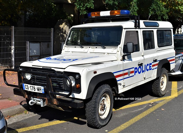 Police Nationale Calais Landrover 110 Defender CO-178-WH