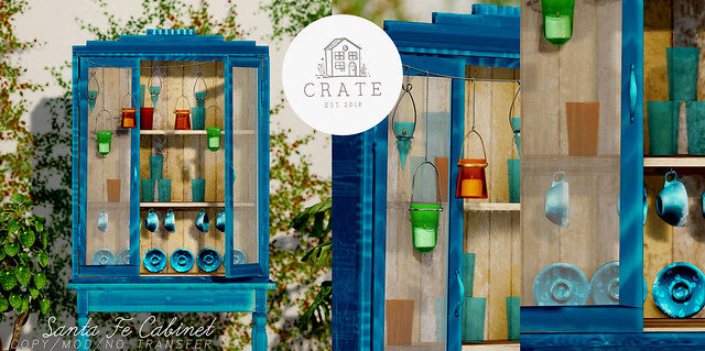 crate Santa Fe Cabinet for Access