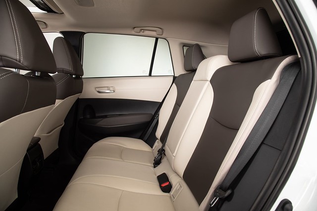 Interior do Toyota Corolla Cross