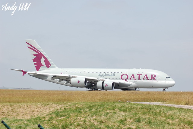 Airbus A380 Qatar Airways (06/16/2022)
