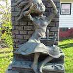 Little Mermaid and Sculpture Garden The Hans Christian Andersen&#039;s Little Mermaid and Sculpture Garden is in Kimballton, Iowa.

The Danish village, along with nearby Elk Horn, has several Danish tourist attractions.

In the 2010 census, the town had a population of 322.

The sculptures, including The Little Match Girl sculpture, are by Troy Muller.                                                                                                   