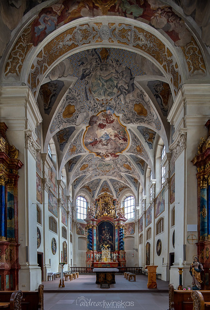 Kapellenkirche Rottweil Blick zum Chor