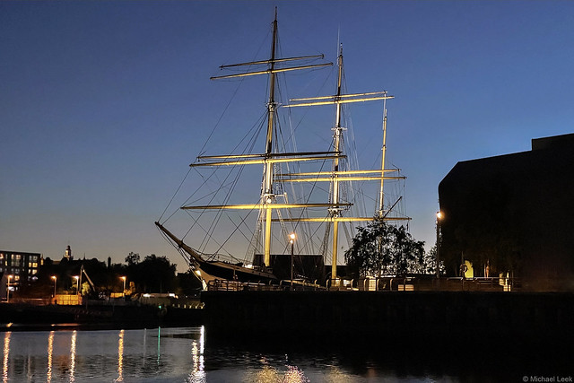 The three-masted barque Glenlee, 1896; Riverside Museum, River Clyde, Glasgow, Scotland.