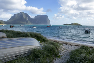 View from Lord Howe Island Lagoon