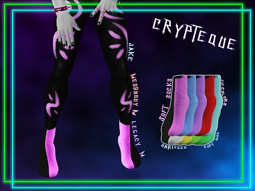 Crypteque - Soft Socks {Group Gift}