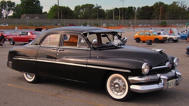1951 Mercury four-door sedan, Applewood Acres, Mississauga, Ontario..