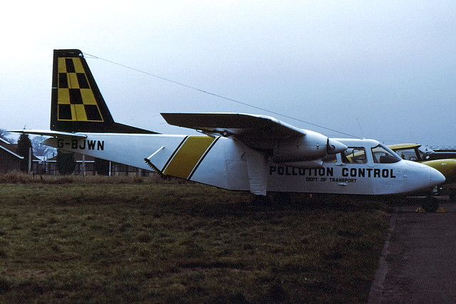 G-BJWN Britten-Norman BN-2A-26 Islander Harvest Air