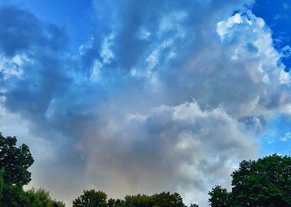 Beautiful clouds after the storm tonight. #sky #clouds #atmosphere #trumbullct #ctweather #ctwx