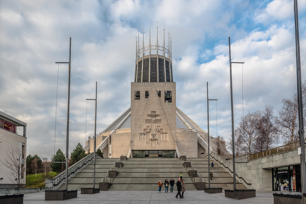 Liverpool Metropolitan Cathedral, West Front (explored)