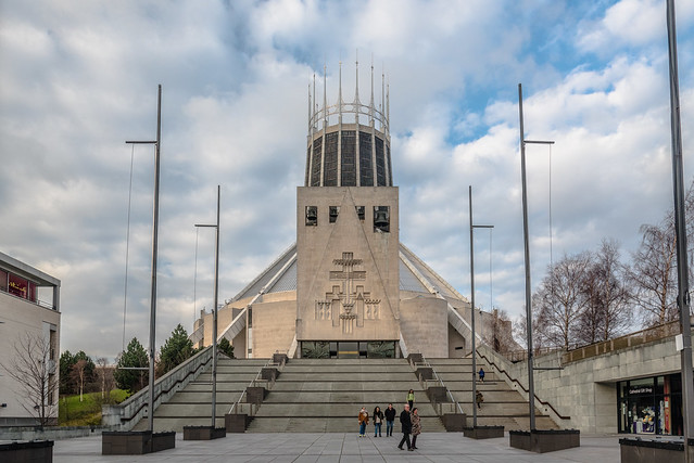 Liverpool Metropolitan Cathedral, West Front (explored)