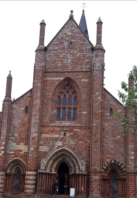 Cathédrale saint Magnus à Kirkwall (Orcades)