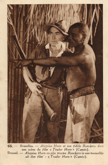 Harry Carey and Mutia Omoolu in Trader Horn (1931)