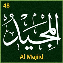 48  Al Majiid