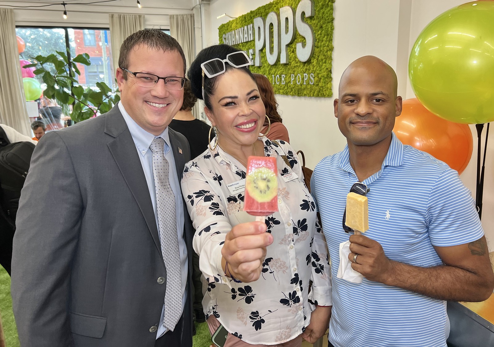 Savannah Square Pops 6 Year Anniversary and Ribbon Cutting for New Location