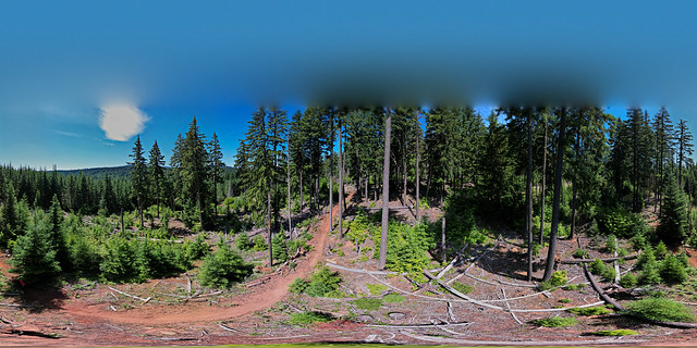 Mt. Hood National Forest OHV Trail Construction VR 360