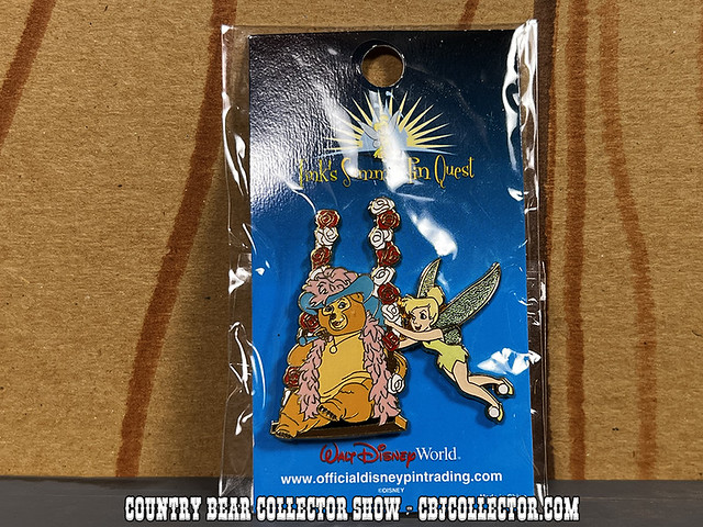 2004 Walt Disney World Tink's Summer Pin Quest Teddi Barra Pin - CBCS 379