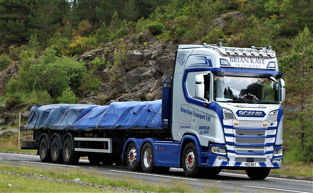 Brian Kaye Transport Ltd Scania 650S V80BKT