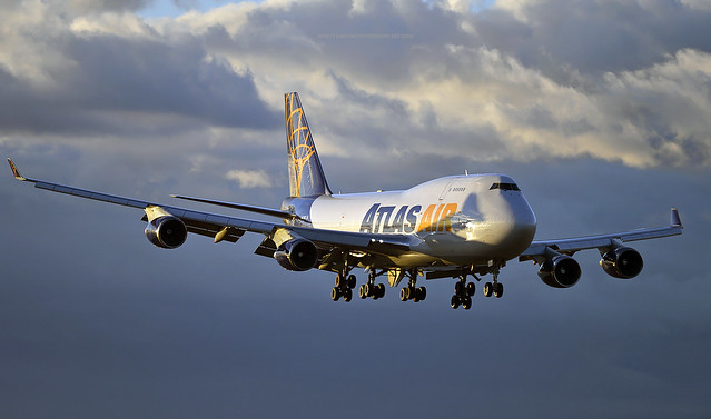 Atlas Air 747-400F @ ANC