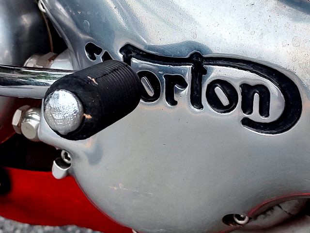 Norton motorcycle detail