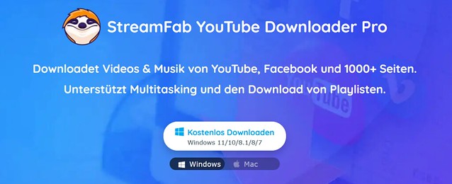 StreamFab YouTube Downloader Pro