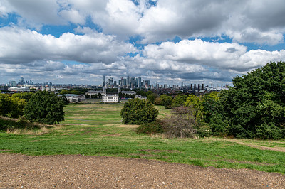Greenwich and Docklands from Prime Meridian-3212