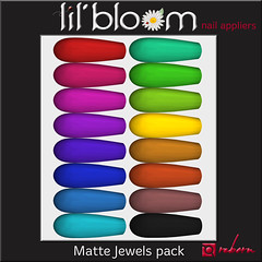 LB Reborn nail applier: Matte Jewels