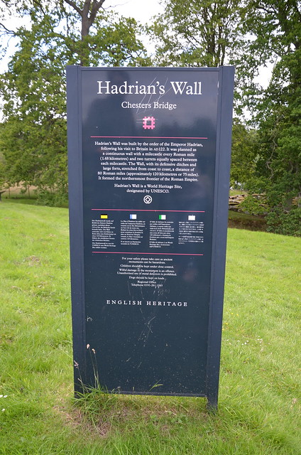 Wall Mile 27 - Chesters Bridge Abutment, Hadrian's Wall