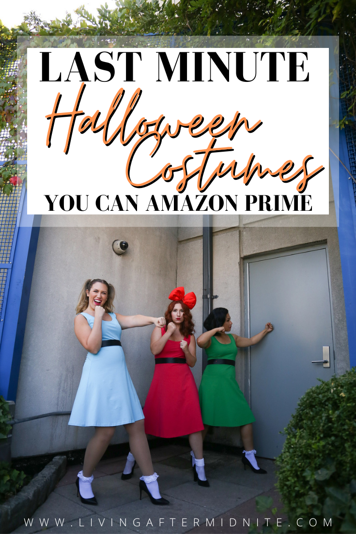 Last Minute Halloween Costumes You Can Amazon Prime | Powerpuff Girl Costumes