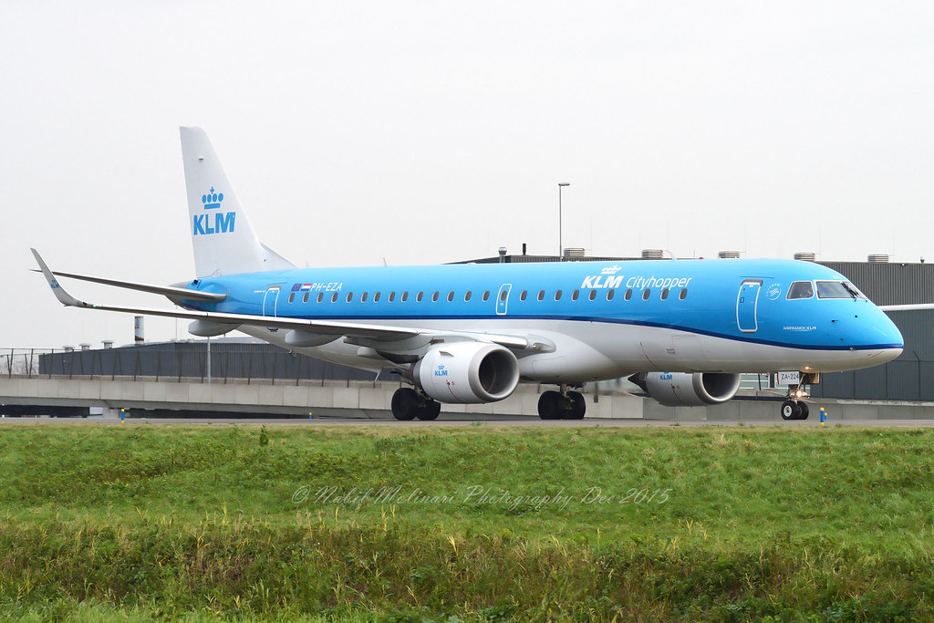 KLM Cityhopper PH-EZA Embraer ERJ-190STD (ERJ-190-100) cn/19000224 