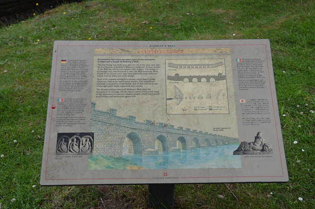 Wall Mile 27 - Chesters Bridge Abutment, Hadrian's Wall