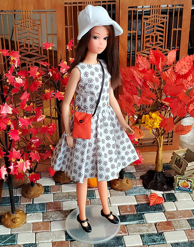 Francie in a Du Didier outfit.