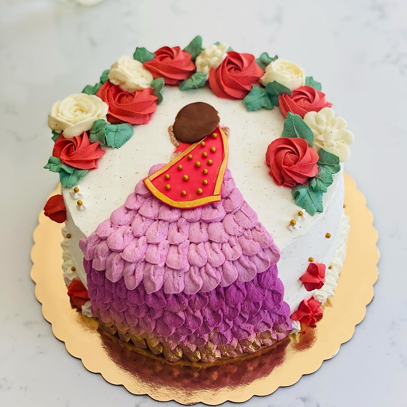 Cake by Saffron Slice
