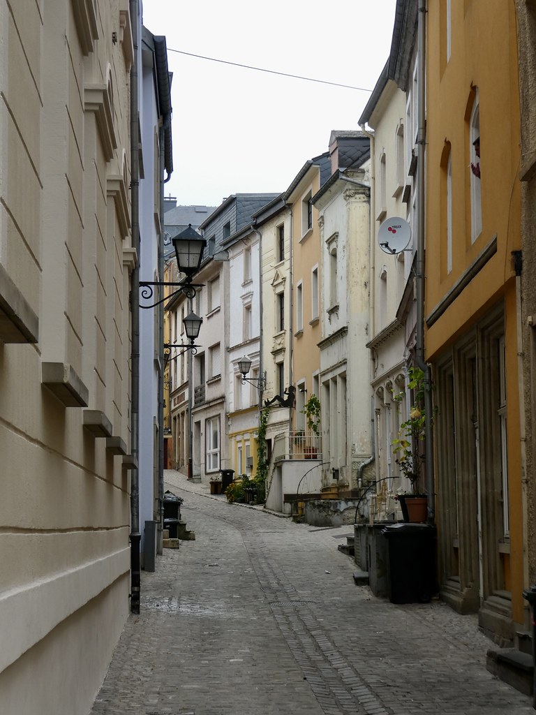 Remich town centre, Luxembourg