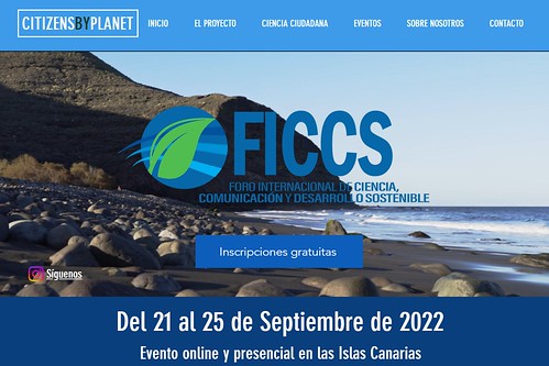 Cartel promocional del Foro Internacional de Ciencia, Comunicación y Desarrollo Sostenible (FICCS)