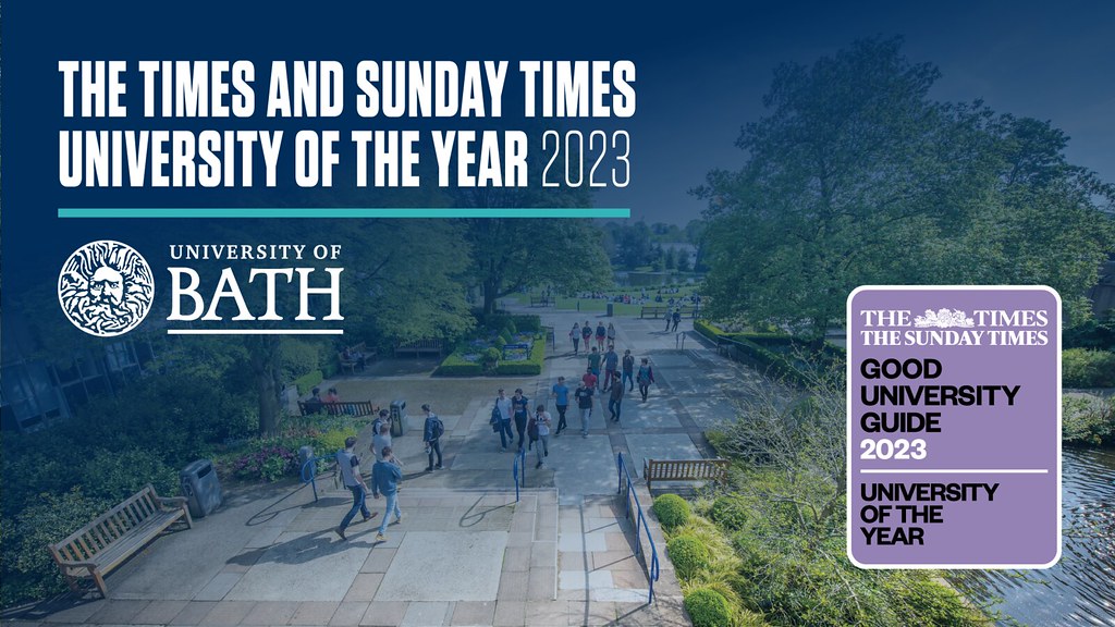 Bath named ‘University of the Year’ by The Times and Sunday Times ‘Good University Guide’ 2023