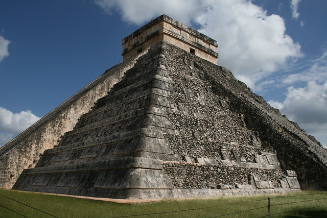 The Castillo or Pyramid of Kukulcan, Chichen Itza