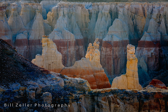 Morning's Reflected Glow, Coal Mine Canyon, Navajo Nation, Arizona