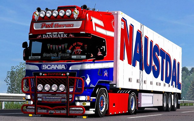 Scania PWT Thermo + Bussbygg trailer