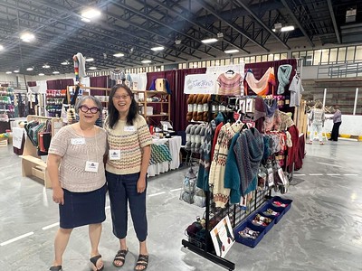 Last Saturday, September 10th was the Kitchener-Waterloo Knitters’ Fair.