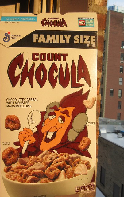2022 KAWS Count Chocula Cereal Halloween Vampire Character 9590