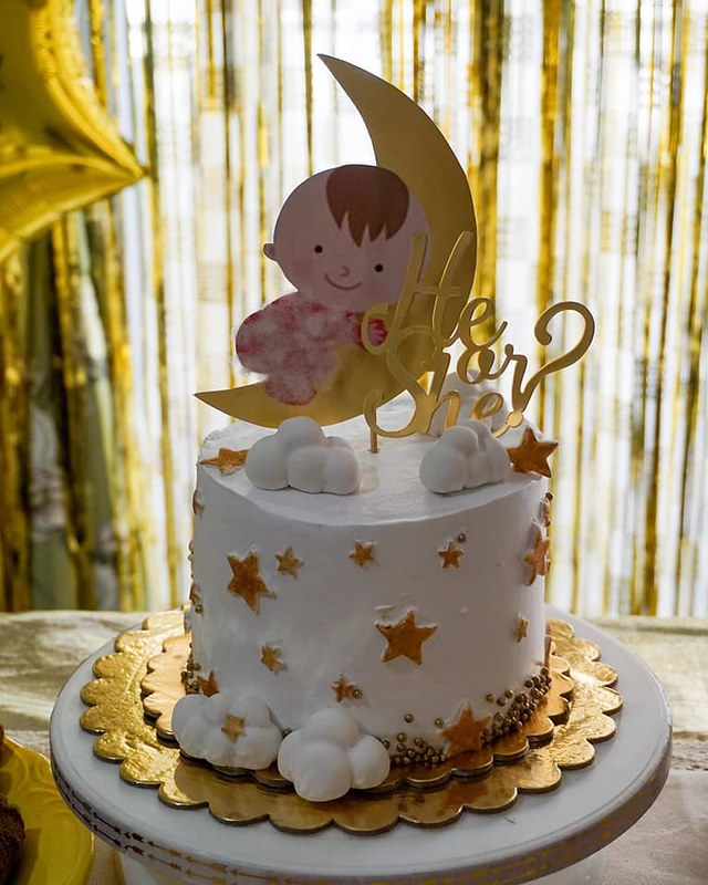 Baby Shower Cake by Sinful Gourmet Sugar