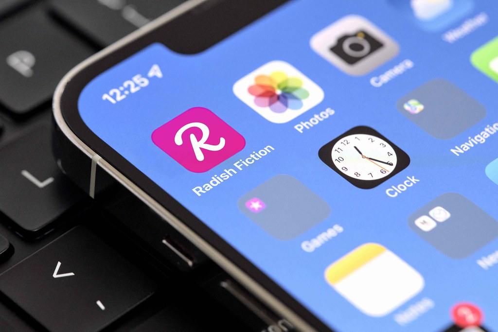 Radish App Radish Fiction | Image of the Radish Fiction app for iPhone.… | Flickr