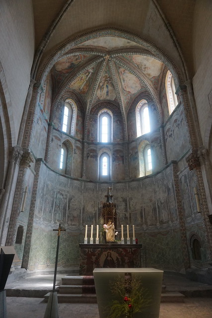 Basilique Notre-Dame de Valère, Sion : Vue intérieure du Choeur