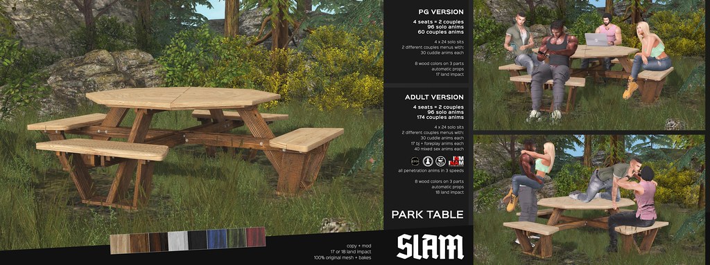 SLAM // park table @ MAN CAVE