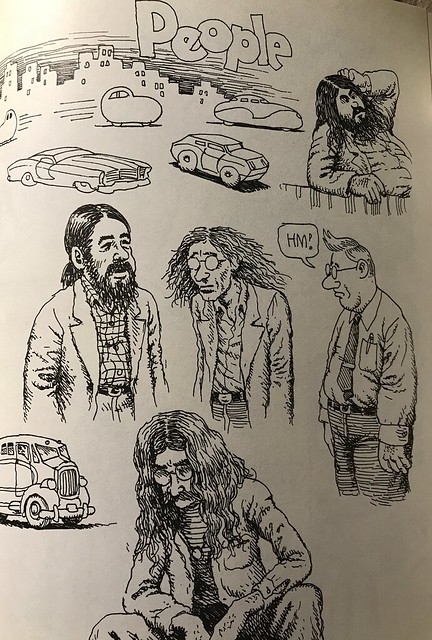 R. Crumb sketchbook pages
