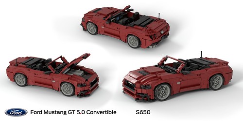 Ford Mustang S650 GT 5.0 Convertible | by lego911