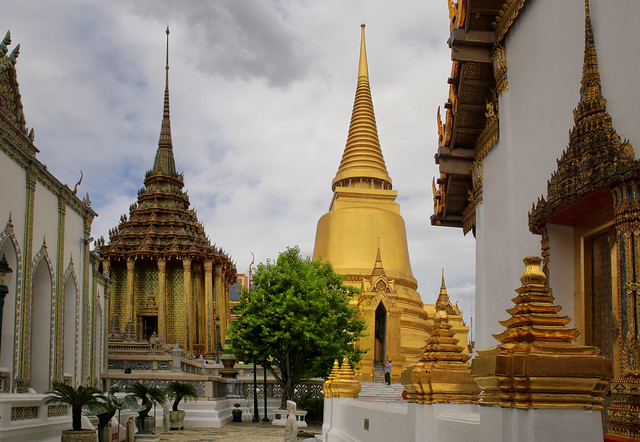 Grand Palace is  a pilgrimage destination for devout Buddhists