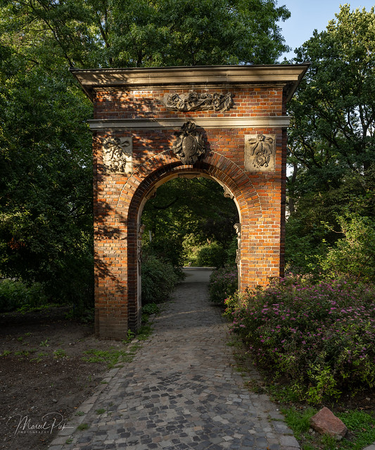 Little gate in a Park